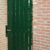 Dichte looppoort