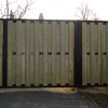 dichte poort